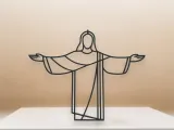 Christ The Reedeemer Line Art - Desktop Line Art-2