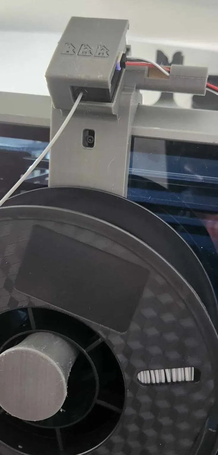 K1 Max top/side mounted spool and filament sensor holder