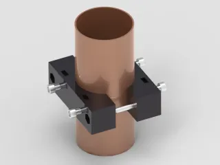 63mm 3D Pole Bracket