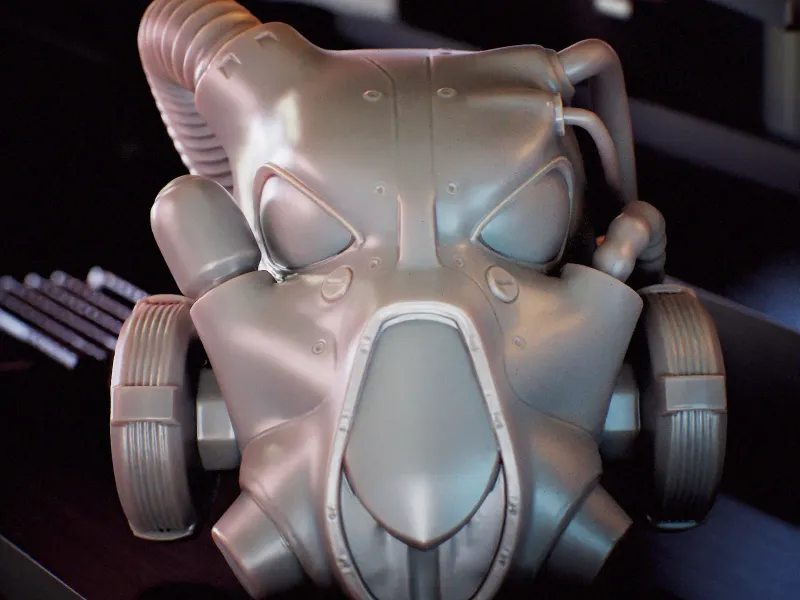 Helmet Fallout Power armor - Print adapted