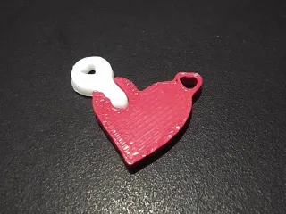 Valentine You Hold The Key To My Heart KeyChain
