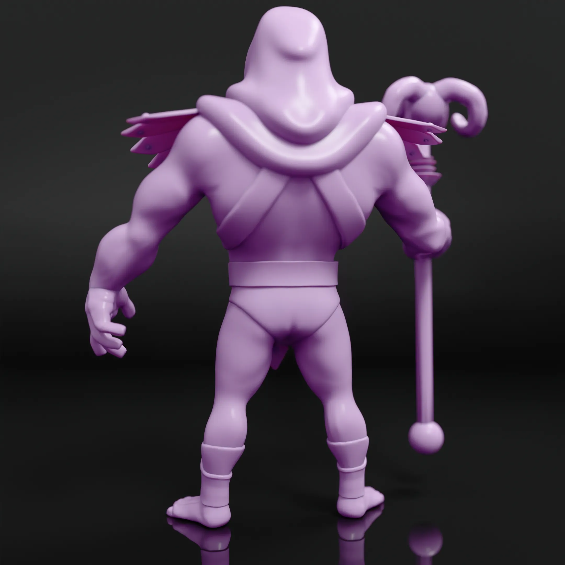 Skeletor Fan Art Sculpture