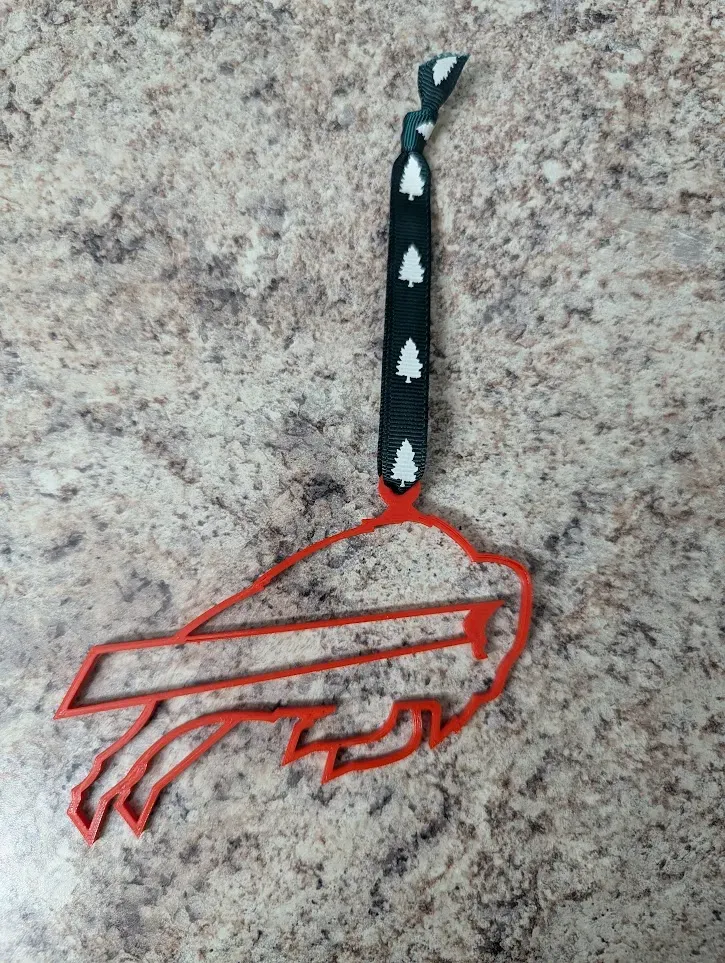 Buffalo Bills Christmas Ornament