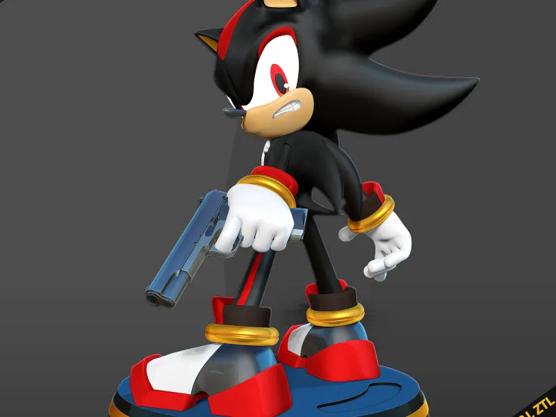 Shadow in Sonic the Hedgehog 3
