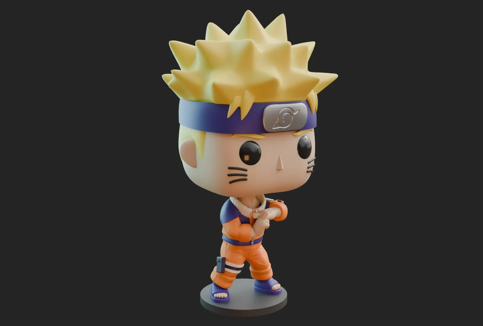 Naruto Kage Bunshin no Jutsu Funko Pop Fan Art