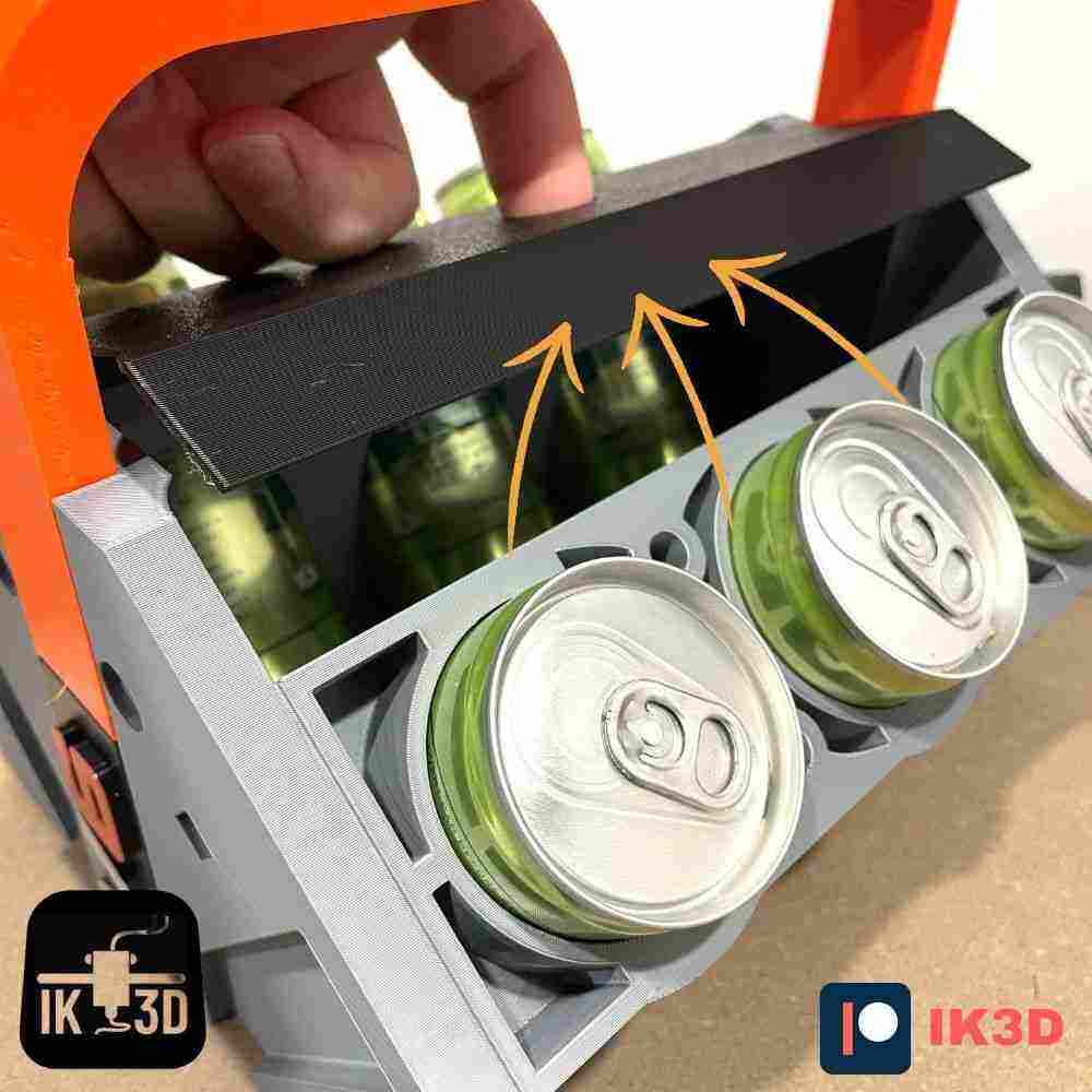 V6 CAN COOLER FOR REGULAR AND MINI CANS