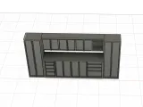 1/24 Cabinet de garage D / Garage workbench D-7