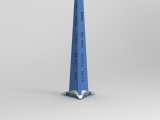نموذج ثلاثي لبرج جدة - Highly Detailed 3D of Jeddah Tower-4