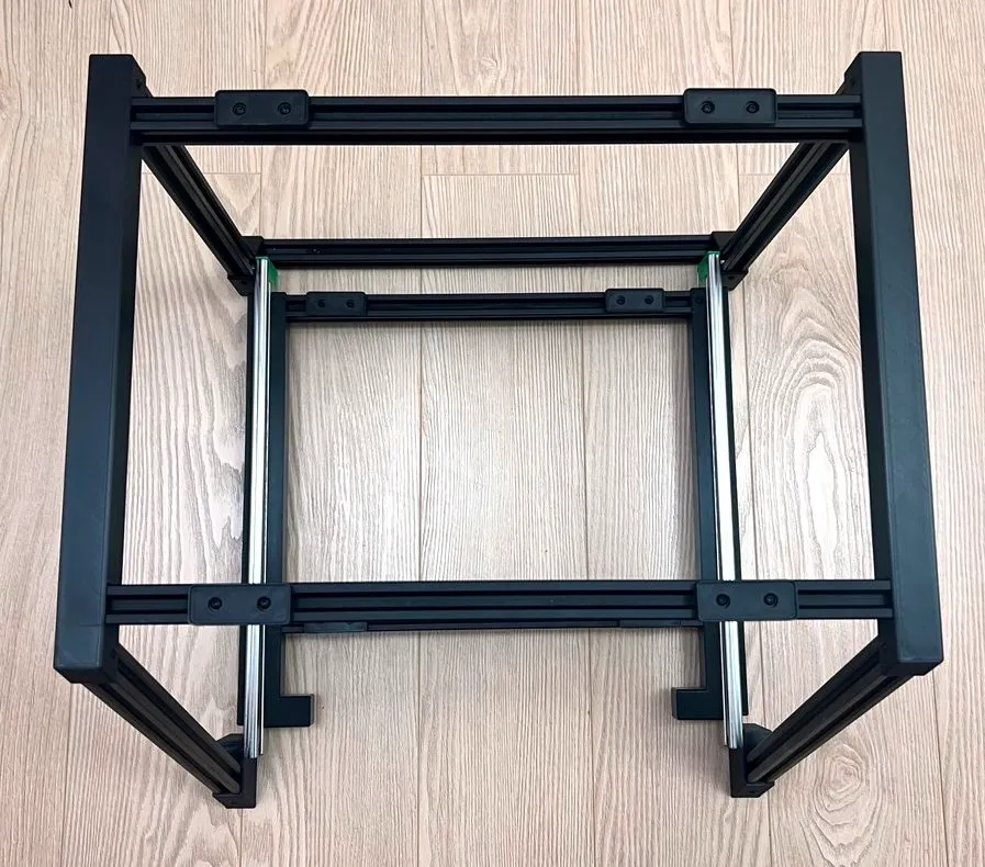 2 soportes CFS con raíles deslizantes (no giratorios)