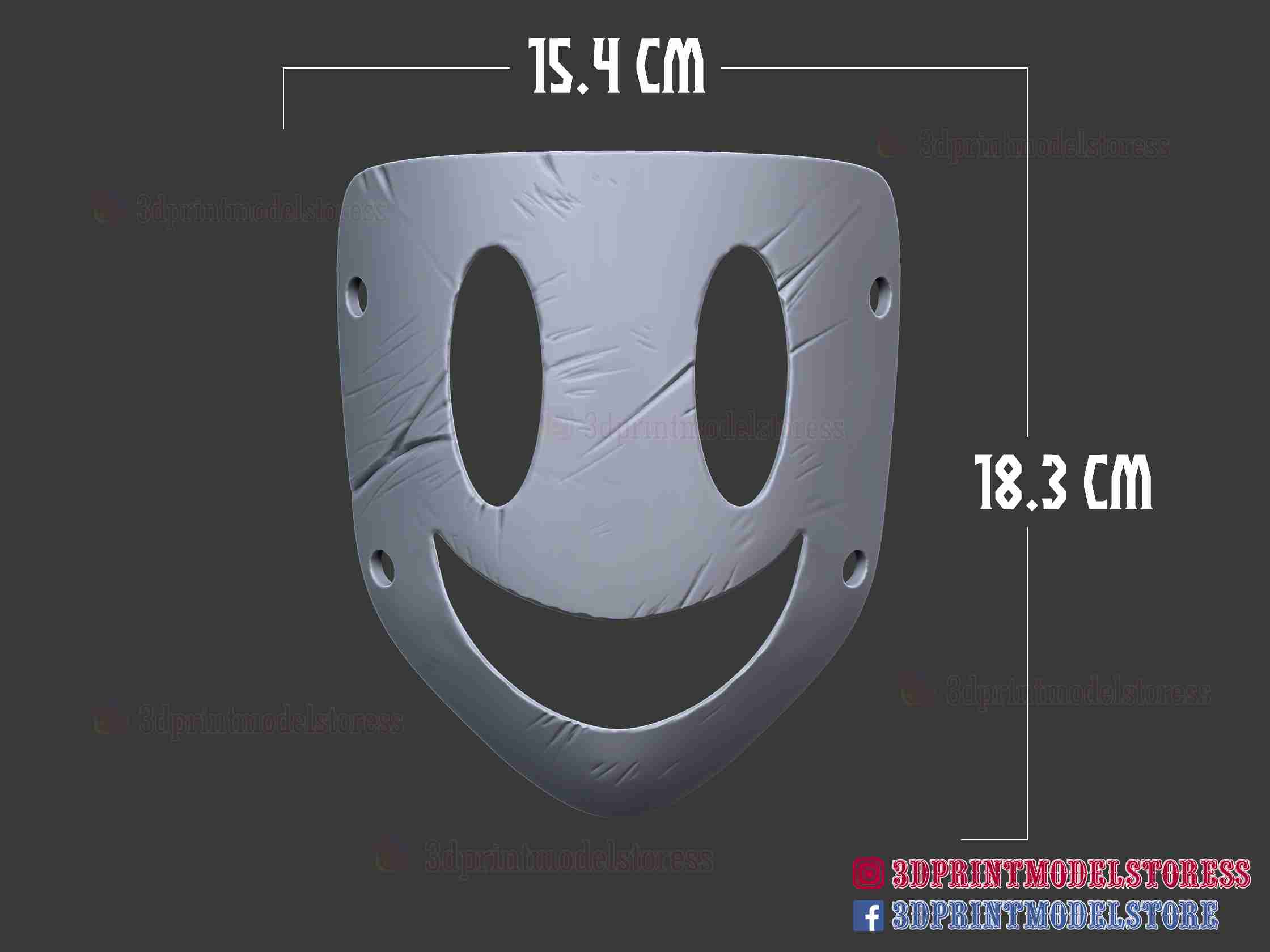SNIPER MASK COSPLAY - Tenkuu Shinpan- Halloween Costume | 3D-Modelle ...