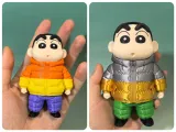 Crayon Shinchan con il piumino-2