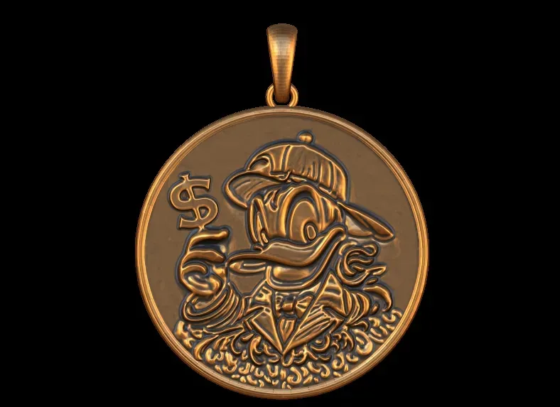 Donald Duck Pendant