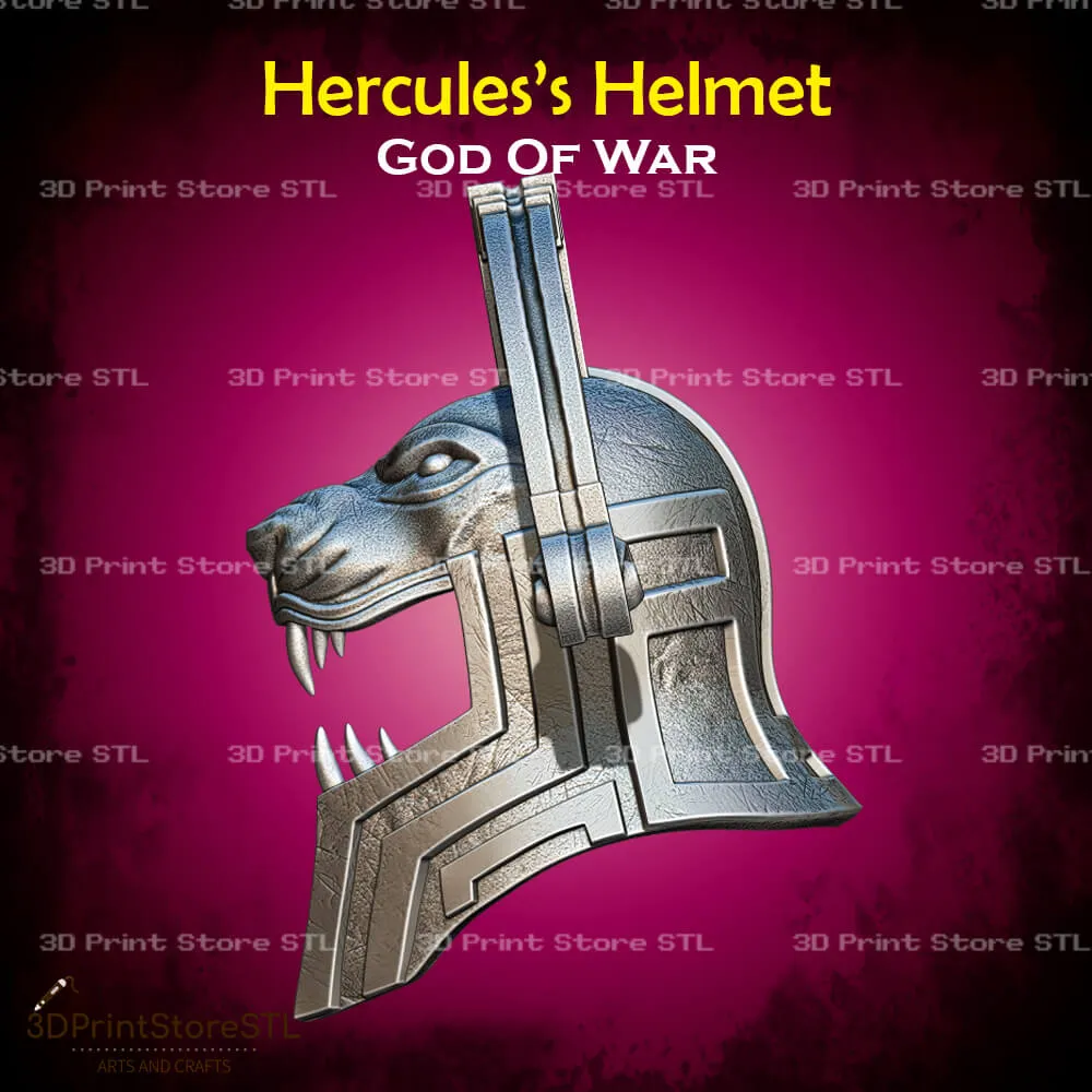 Hercules Helmet Cosplay God of War - STL File