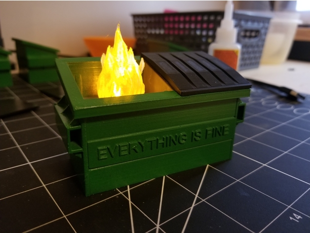 Dumpster Fire - Everything is Fine-0