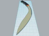 15 Inch Vintage (1950s) Hanshee Khukuri-1