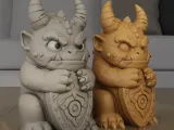 Desk Guardian Monster FDM Friendly 3D Model-8