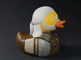 Cute Geralt of Rivia "The Witcher" Rubber Duck-1