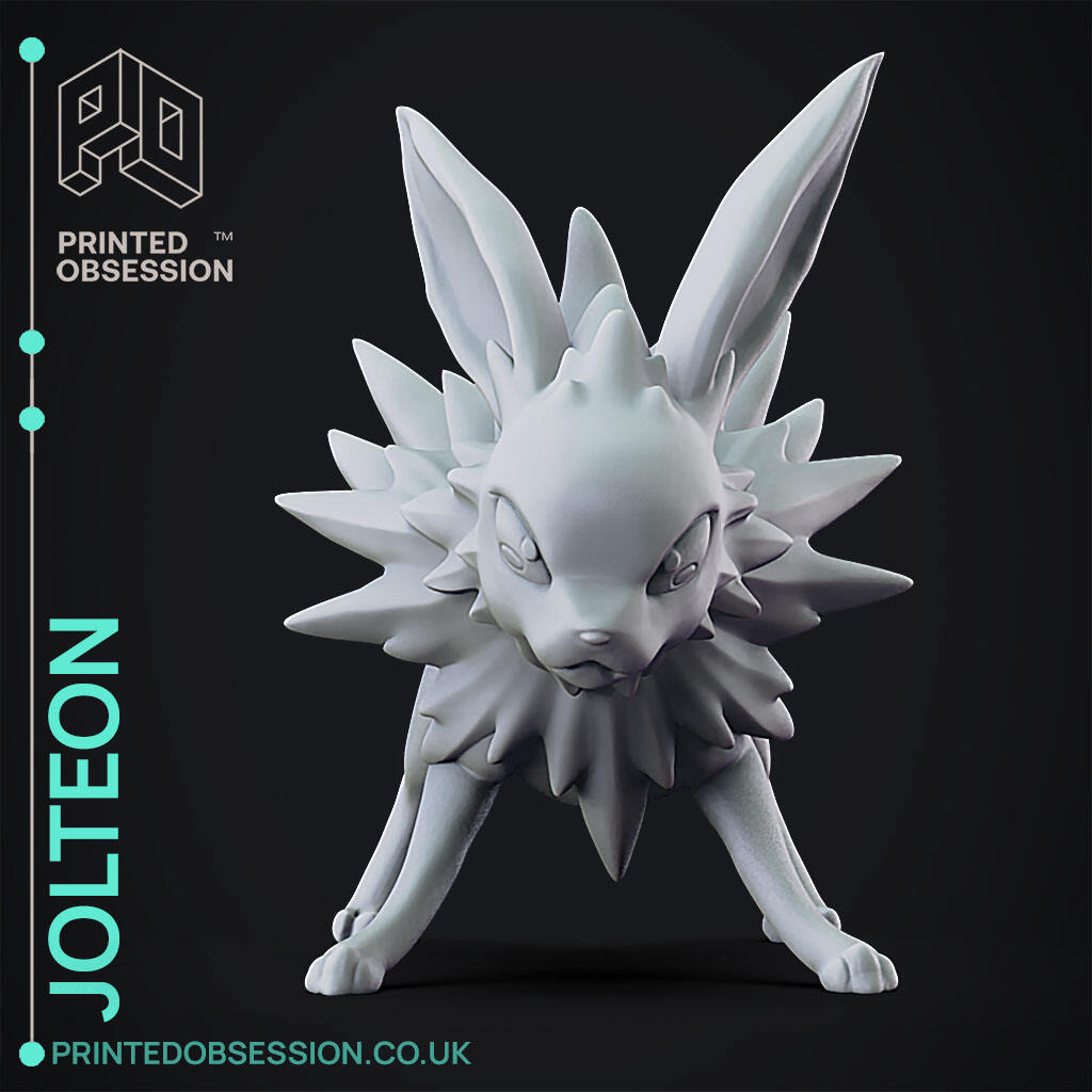 Jolteon - Pokemon - Fan Art | 3D models download | Creality Cloud