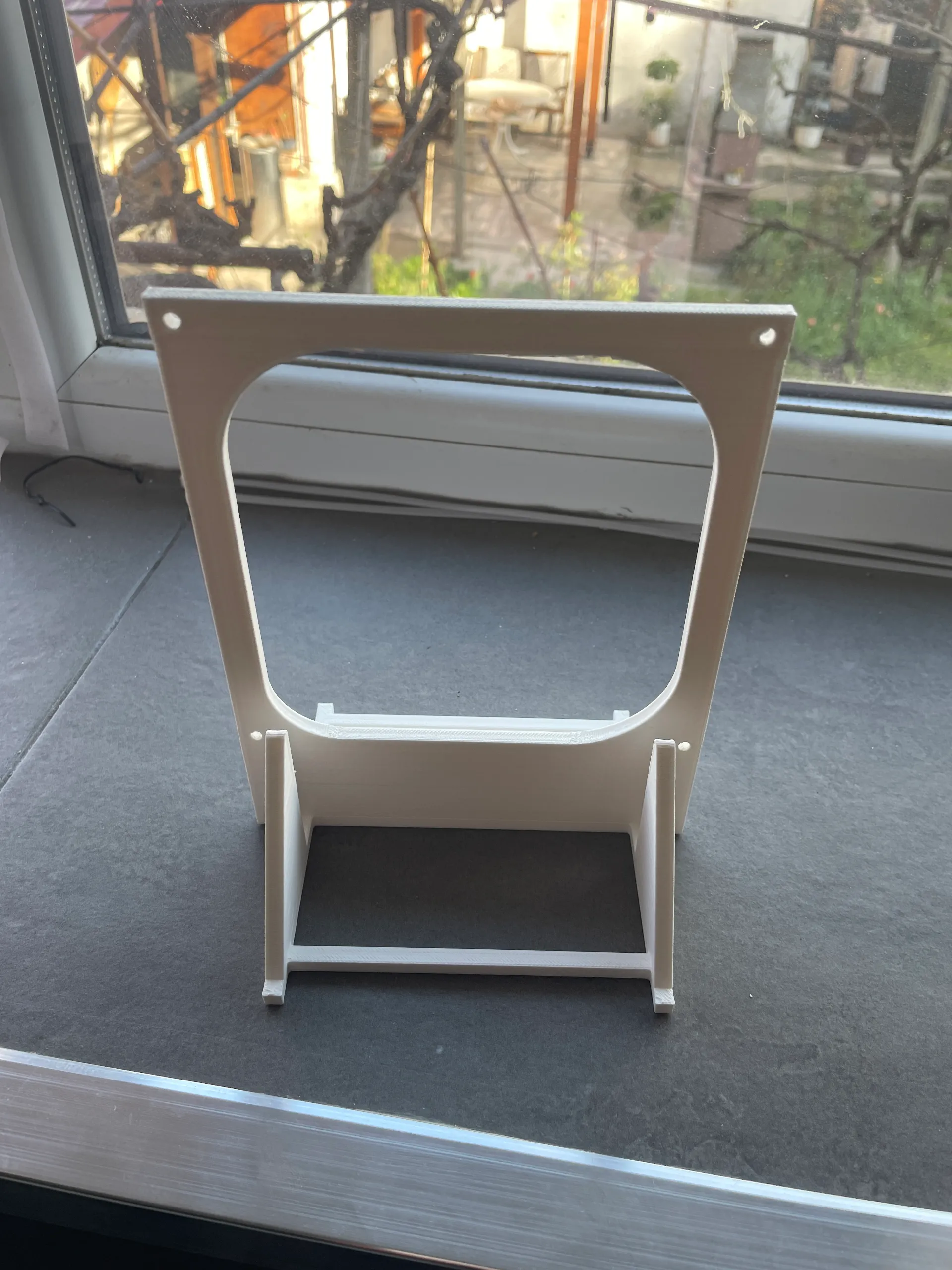 MacBook Air M4 Stand with 140mm Fan Mount – One-Piece Design