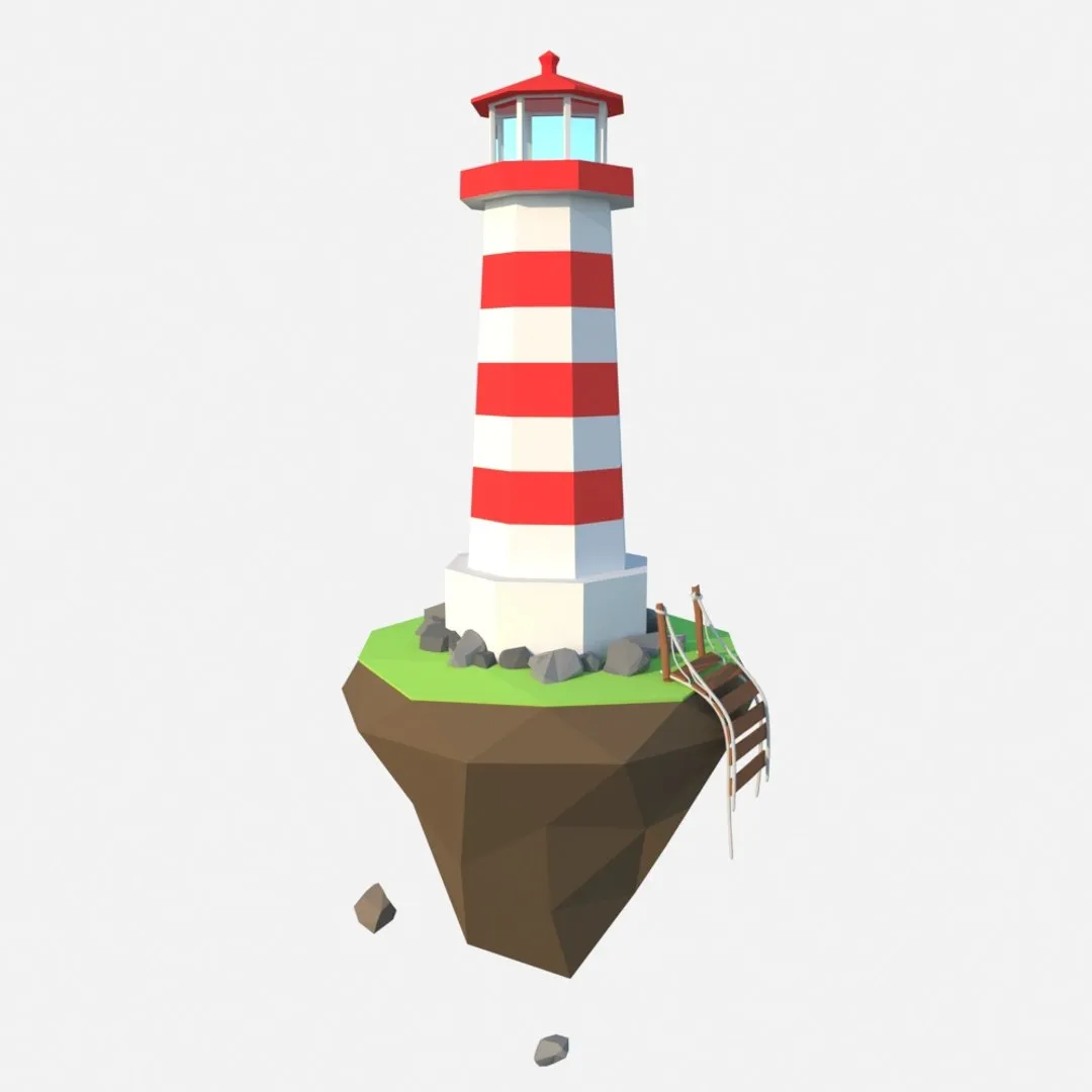 Lighthouse LowPoly
