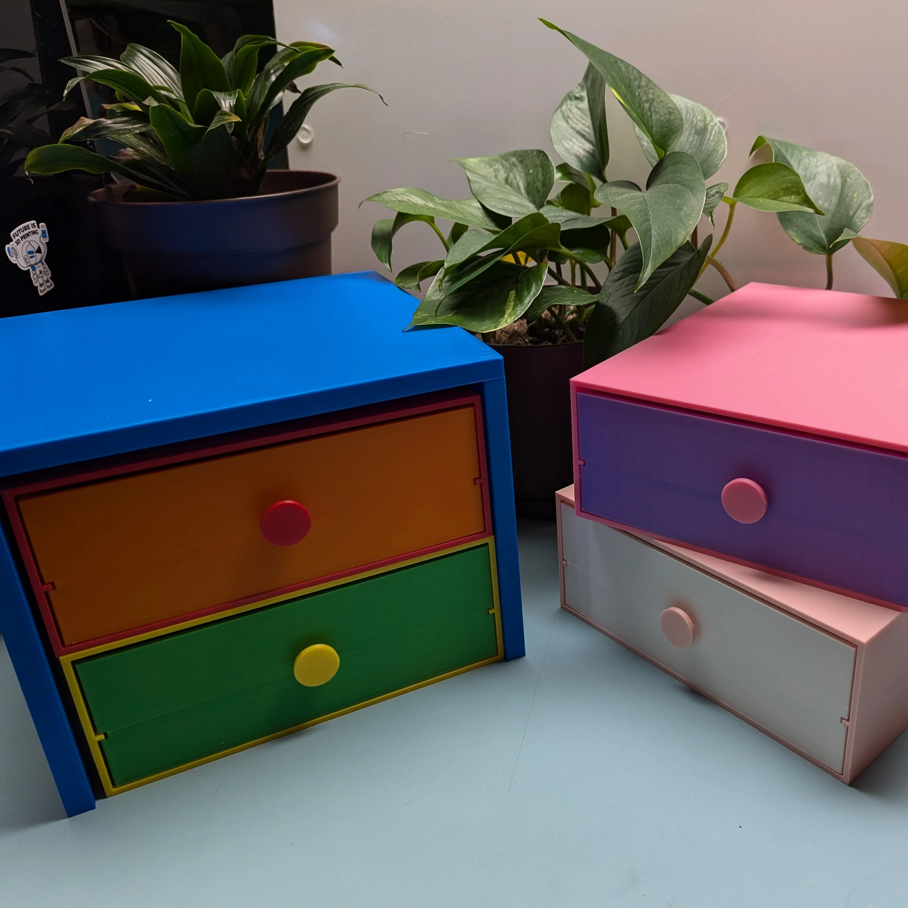 Desk Organizer - Shelf and Drawers