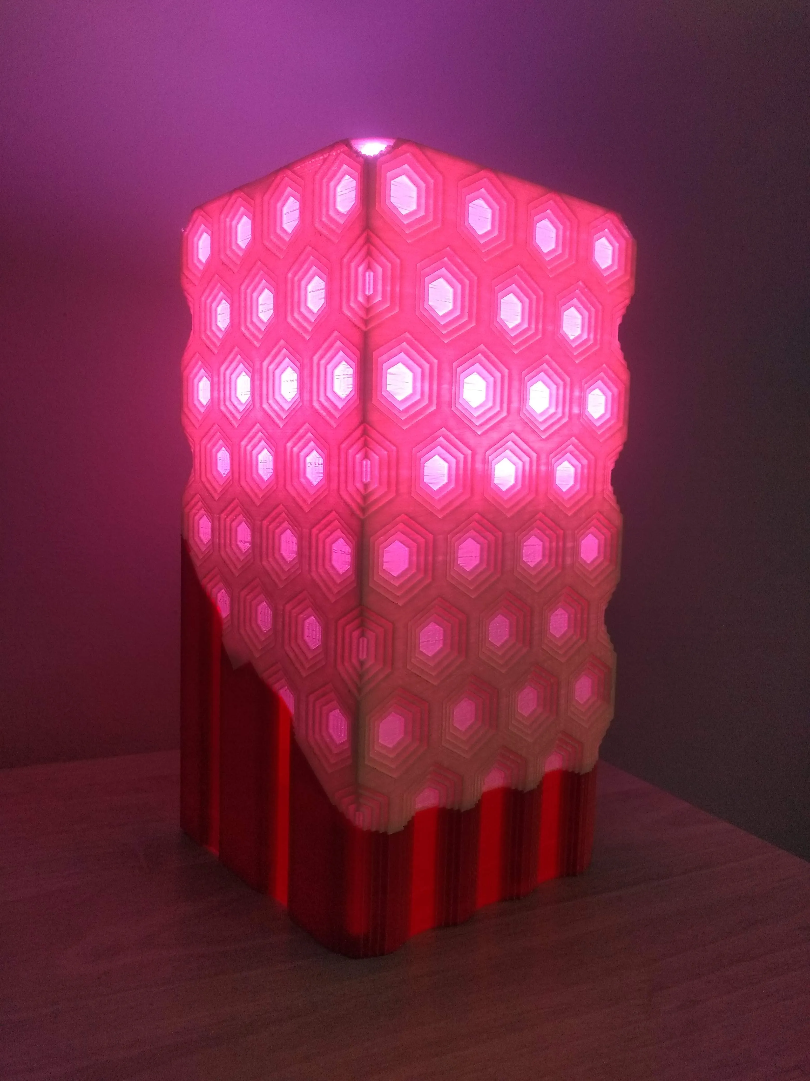 hex lamp design