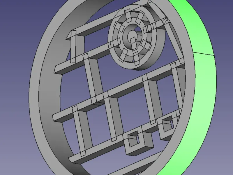 STAR WARS Deathstar fridge magnet case