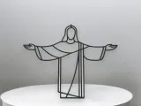 Christ The Reedeemer Line Art - Desktop Line Art-0
