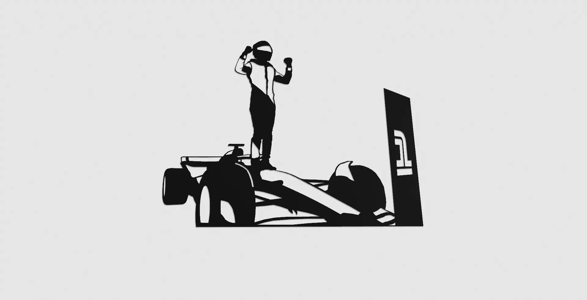 Oscar Piastri 2024 Hungary winning pose