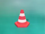Snow cone as a roadblock with hidden legs-1