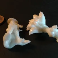 Hannya & Familiar - Lesser Demon - PRESUPPORTED - 32mm Scale-6