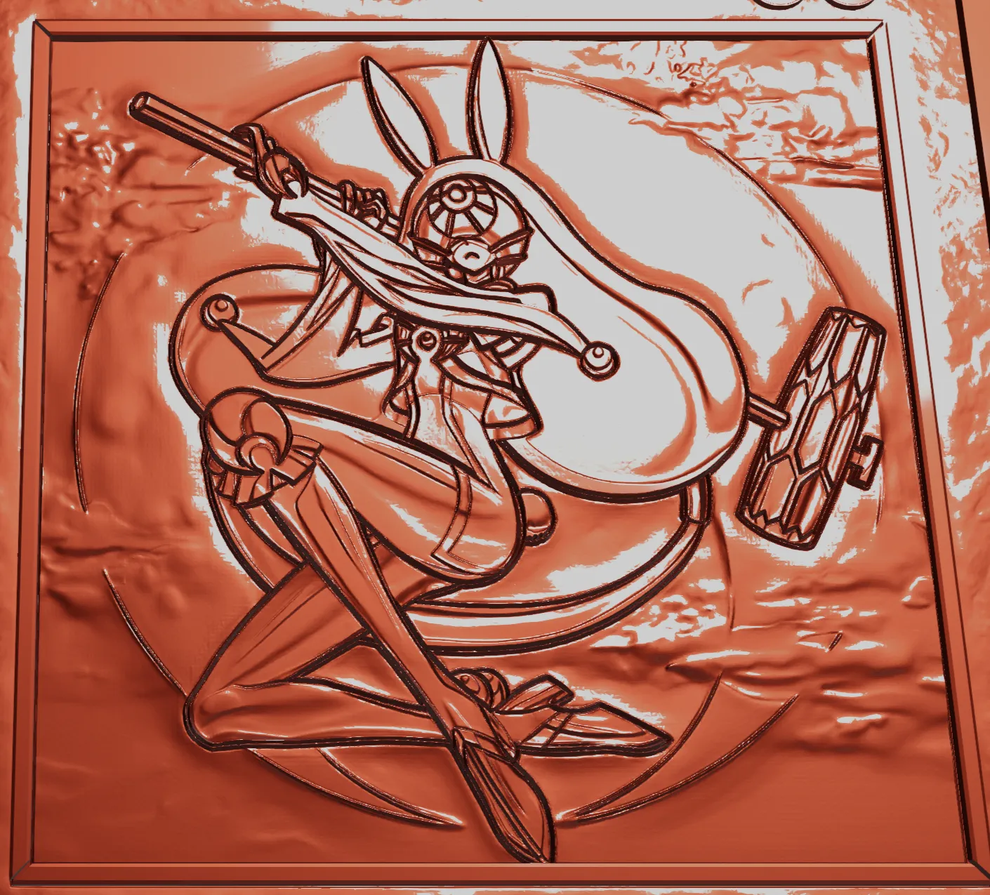 Lunalight White Rabbit - yu-gi-oh!