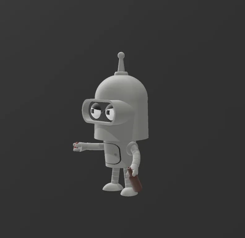 futurama funko style Bender