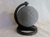Moon Topographic Globe, made using real NASA data-7