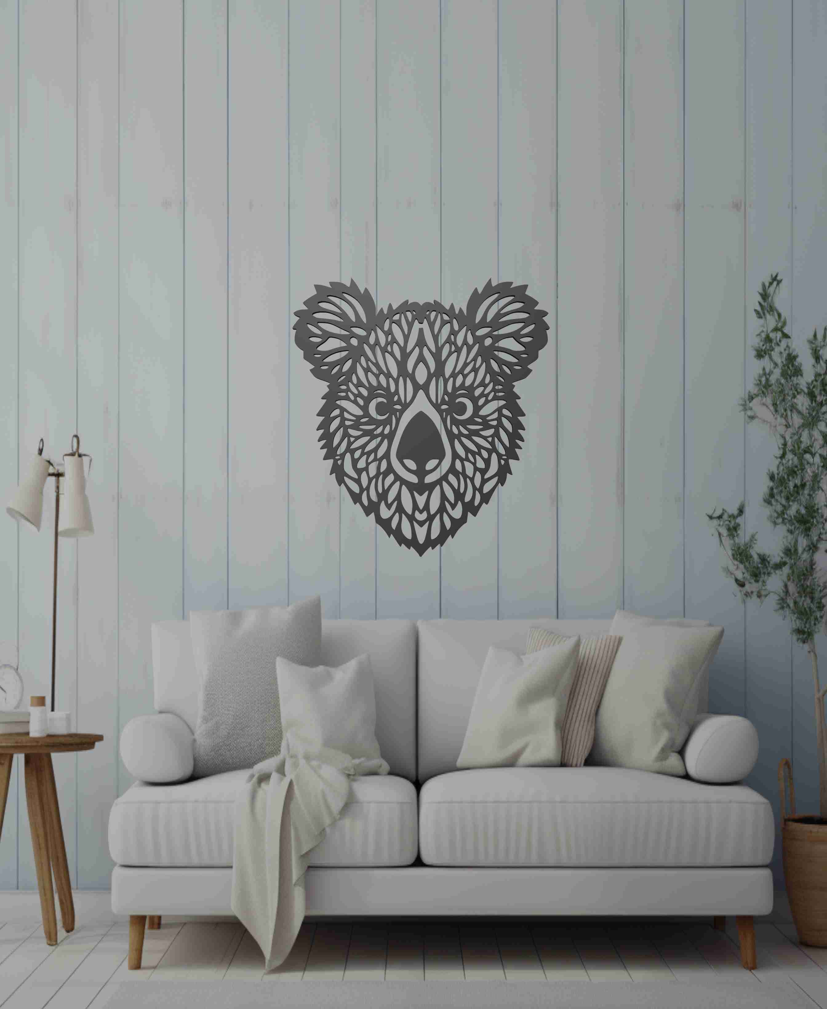 Koala Bear Wall Art 3D models download Creality Cloud