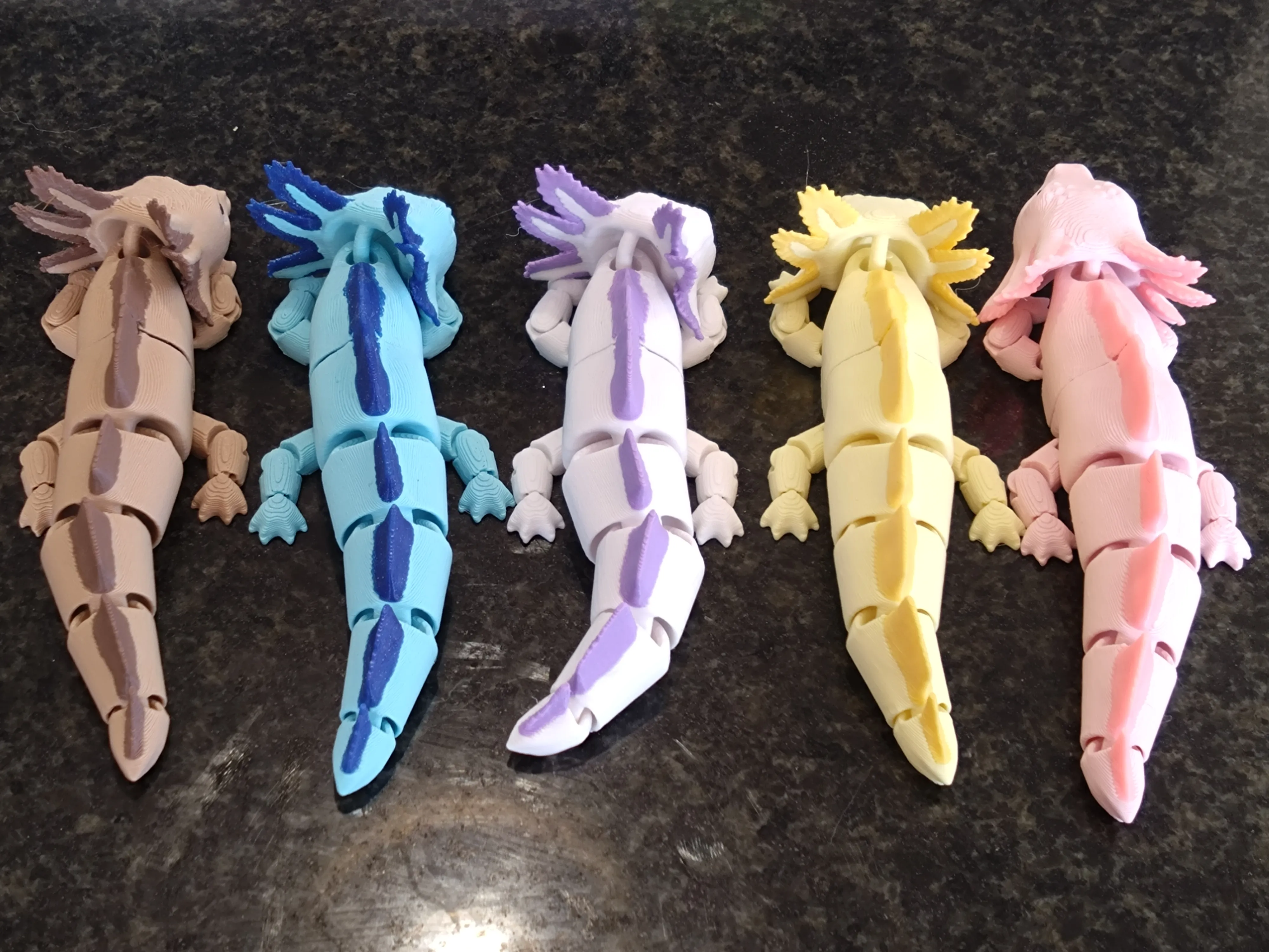 Giocattolo Axolotl articolato