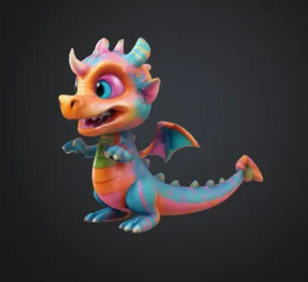 cartoon dragon