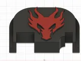 Skyrim dragon backplate-0