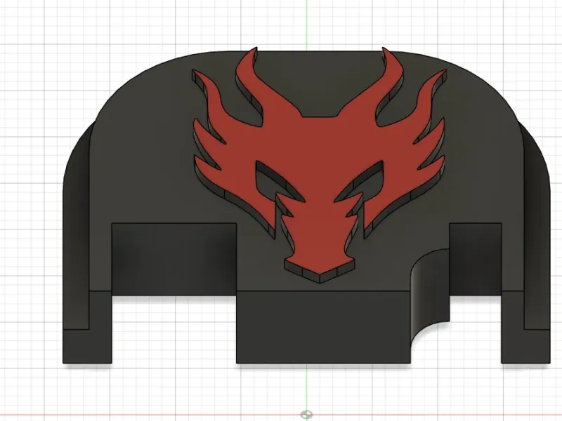 Skyrim dragon backplate