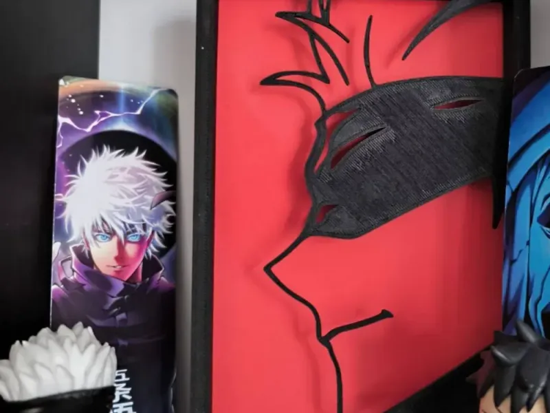 Gojo Silhouette Frame
