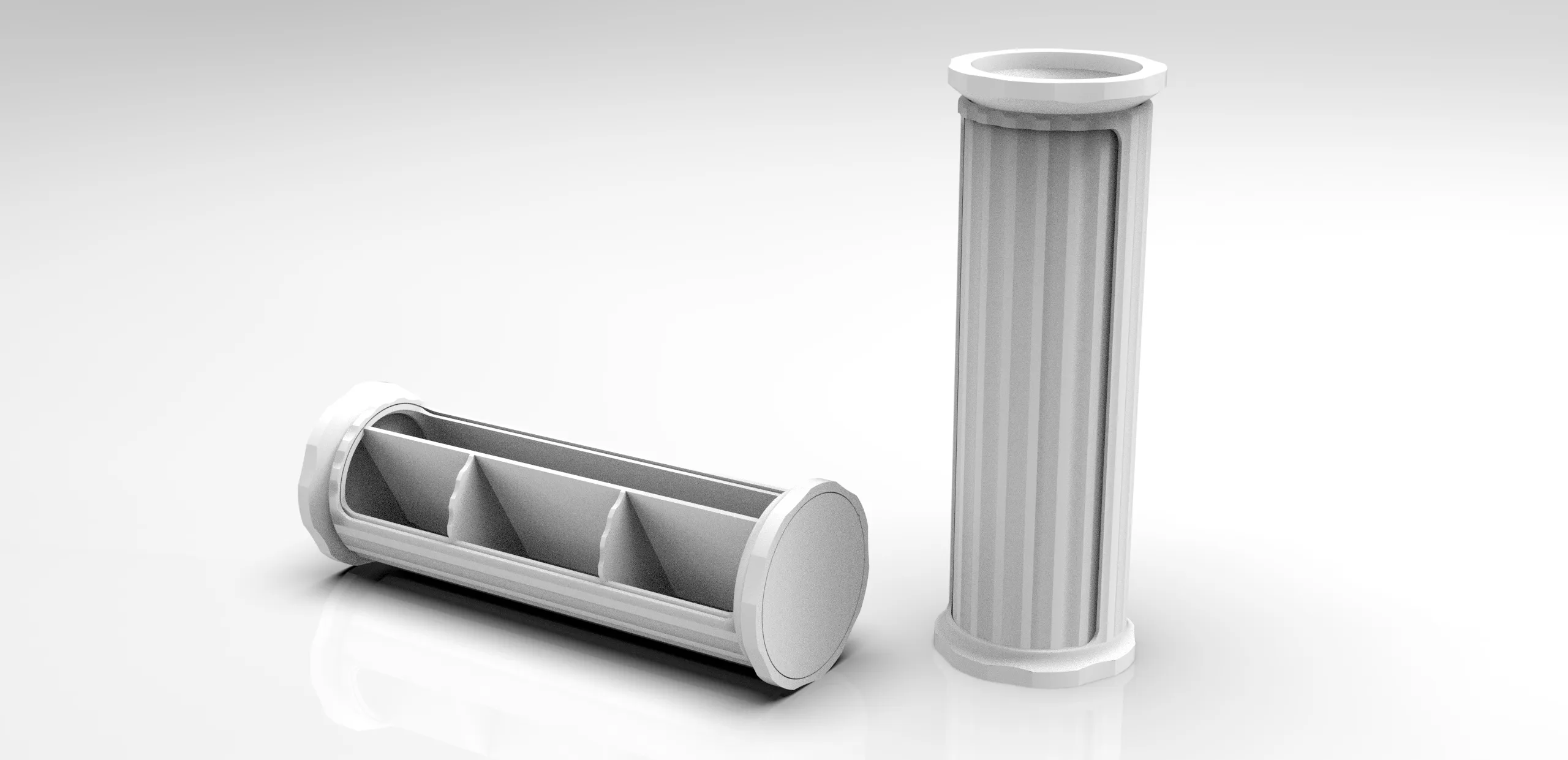 "Hercules pillar Storage Box (Print In Place)"