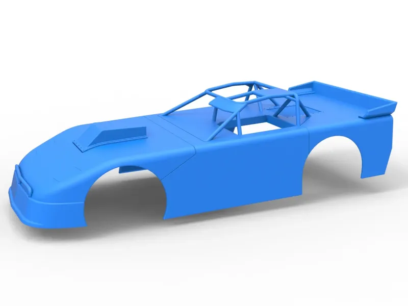 Shell of New Zealand Super Saloon race car V2 Scale 1:25