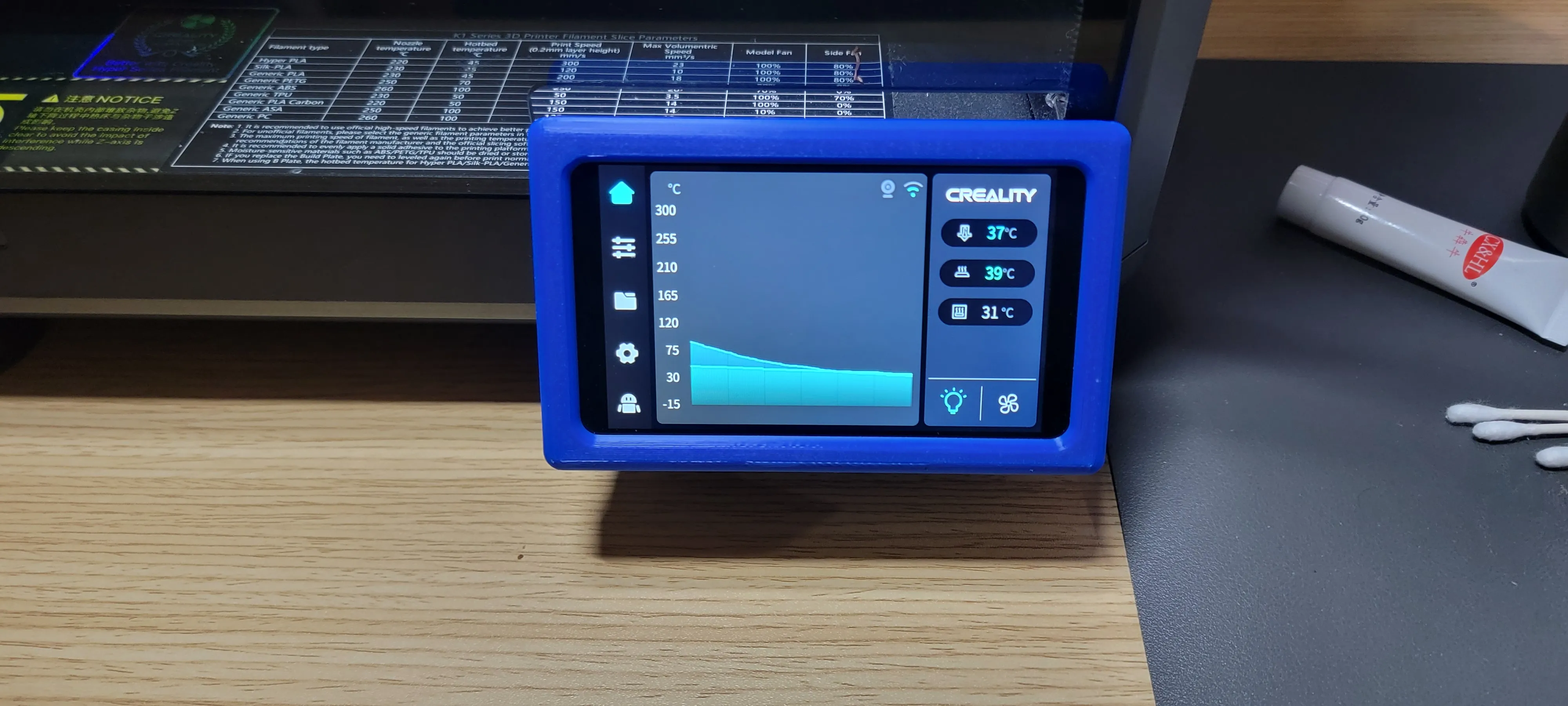 K1C Screen Frame