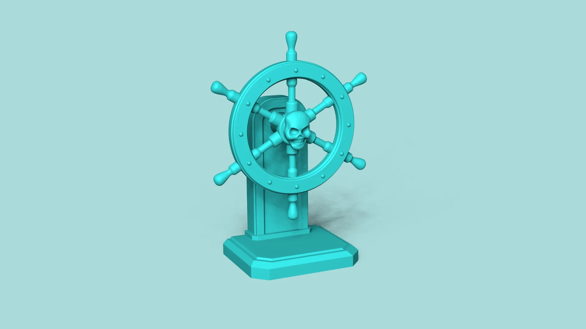 Pirate Ship Wheel - Decorative Spinning Toy