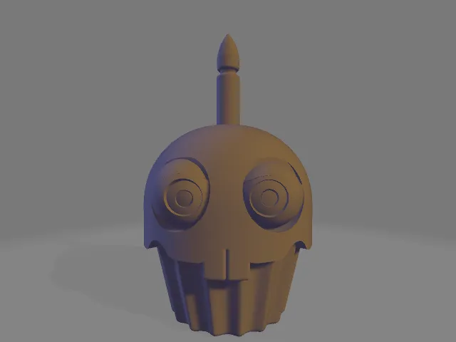 Piggy Bank Cupcake fnaf