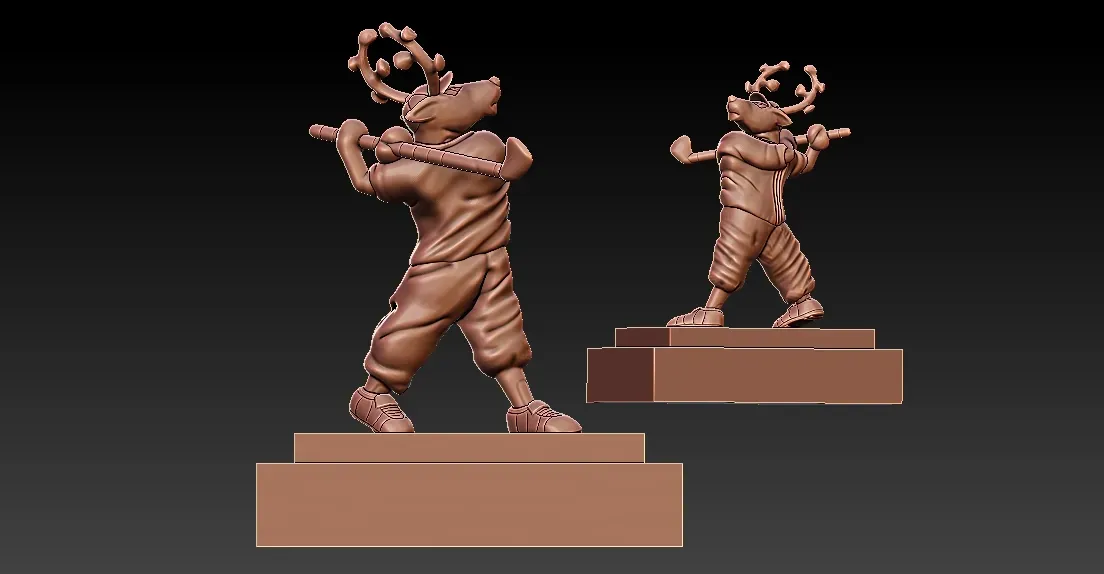 TROFÉUS E TAÇAS DE GOLFE PARA RENAS - IMPRESSÃO 3D