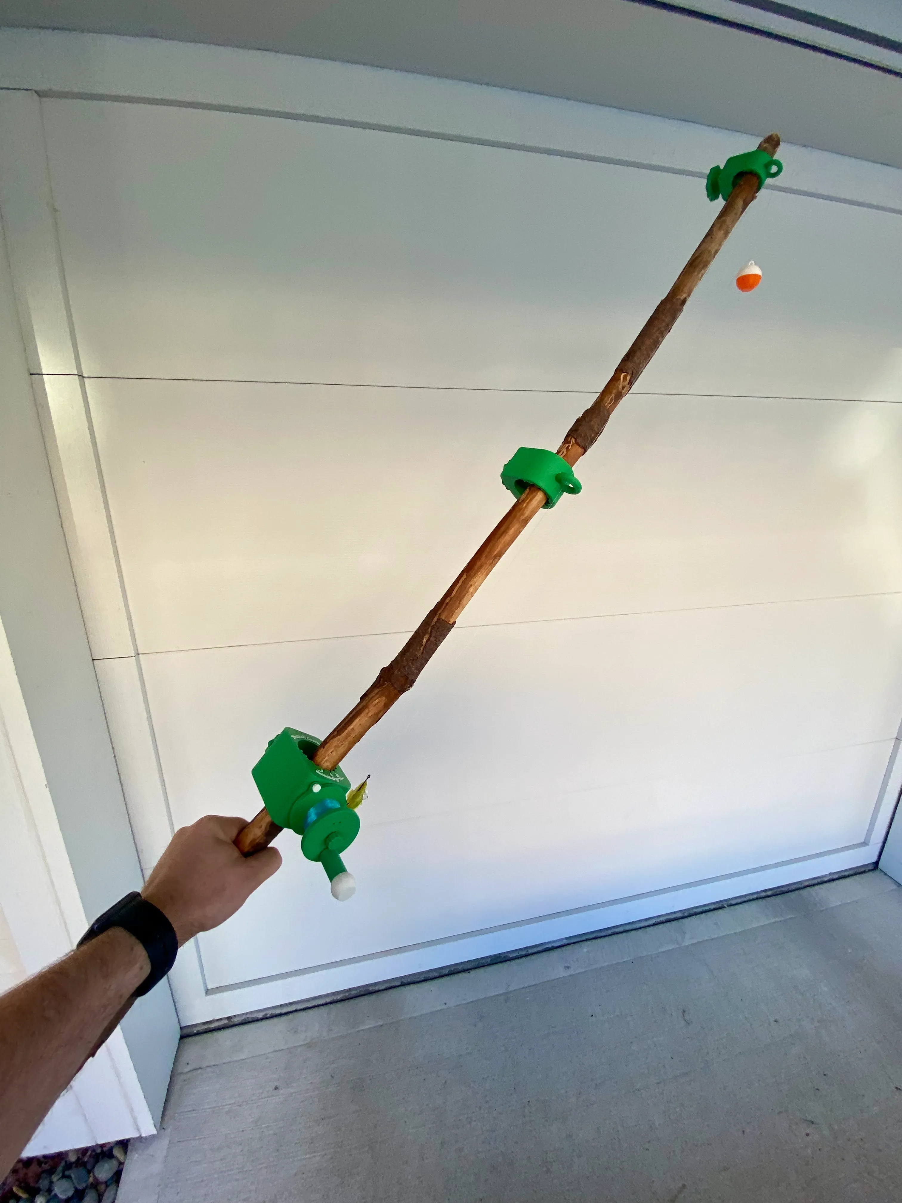 Branch Caster V1 – Turn Any Branch Into a Fishing Rod!