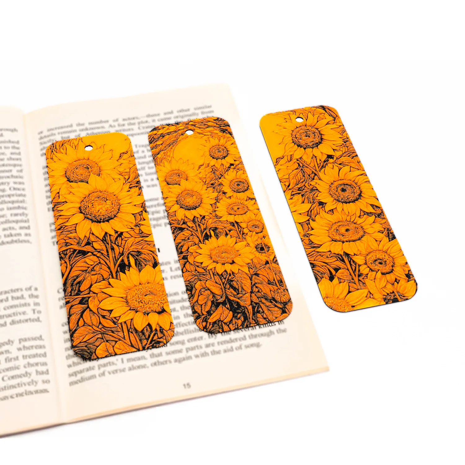 Sunflower Bookmarks