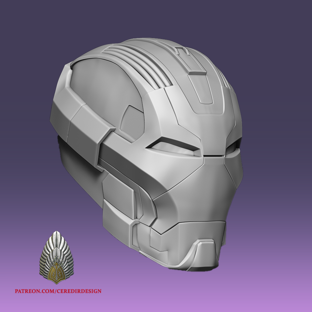 IronMan MK17 Heartbreaker helmet 3d digital download | 3D models 