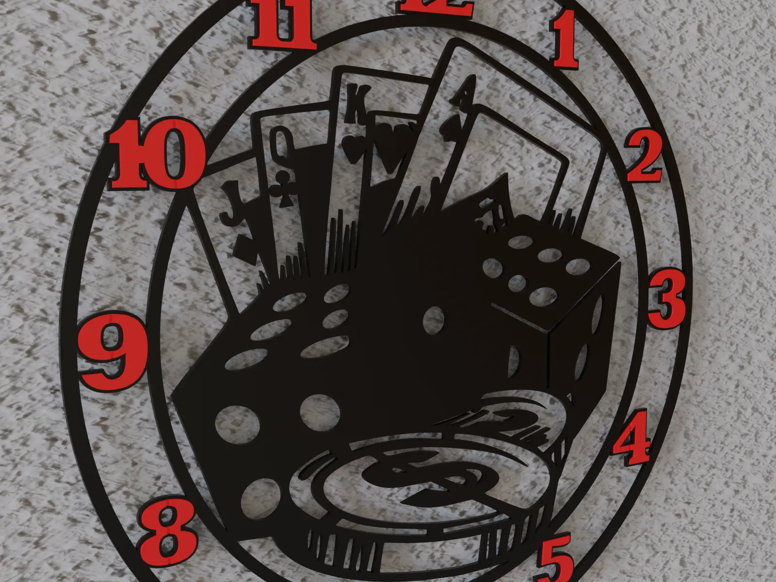 ceas de perete casino 2